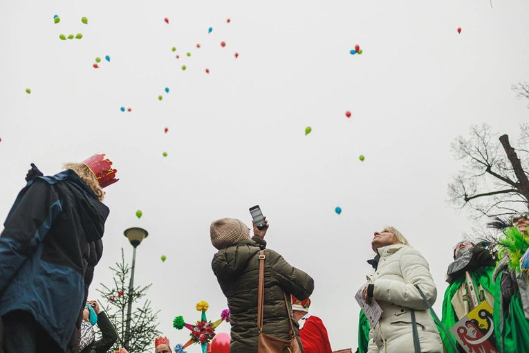 Orszak Trzech Króli 2023 w Jugowie. Z konkursami