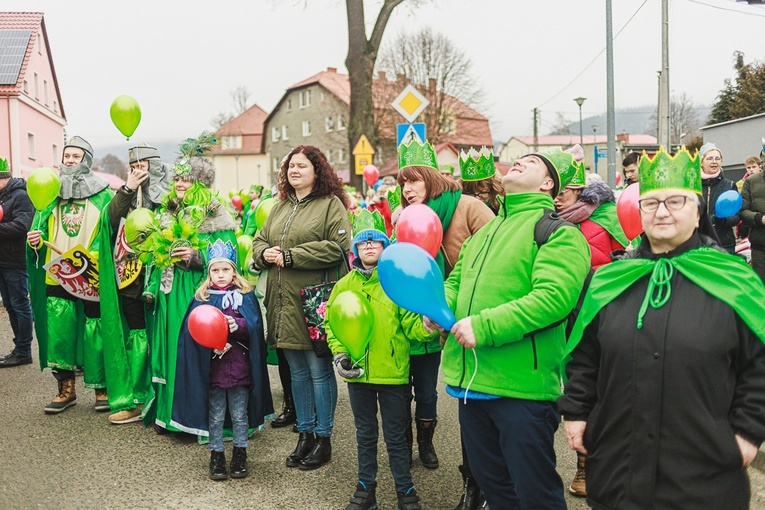 Orszak Trzech Króli 2023 w Jugowie. Z konkursami