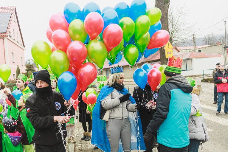 Orszak Trzech Króli 2023 w Jugowie. Z konkursami