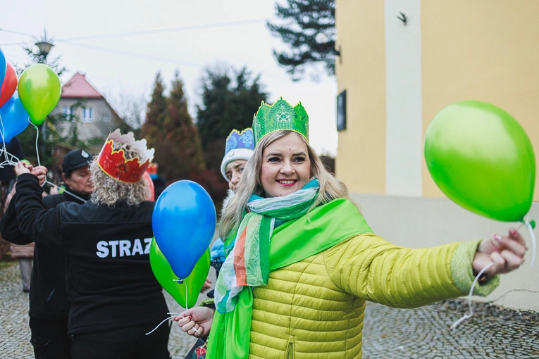 Orszak Trzech Króli 2023 w Jugowie. Z konkursami