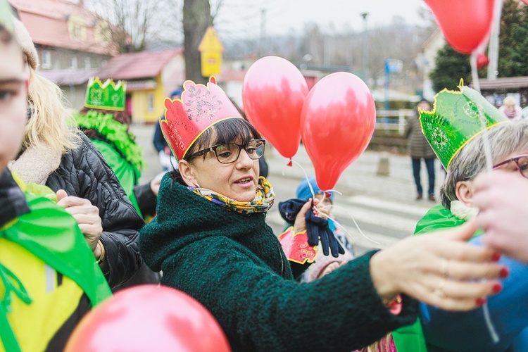 Orszak Trzech Króli 2023 w Jugowie. Z konkursami