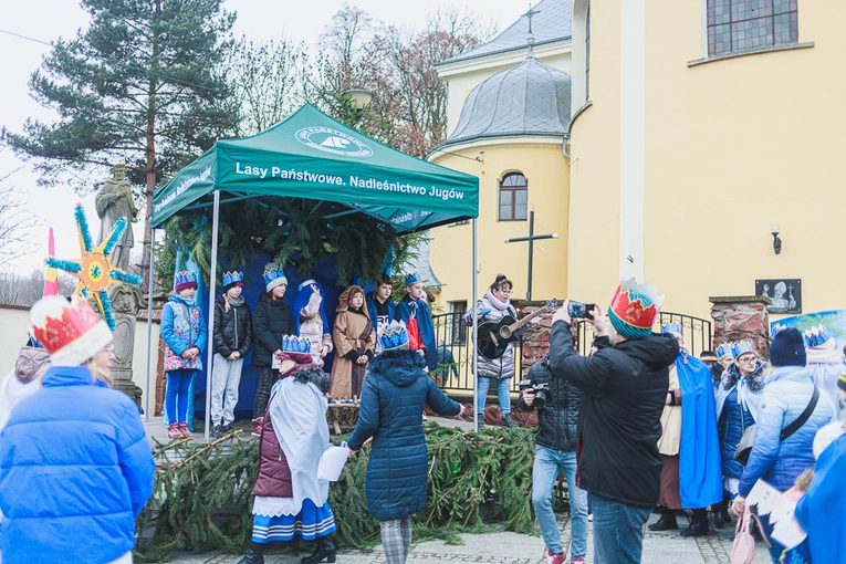 Orszak Trzech Króli 2023 w Jugowie. Z konkursami
