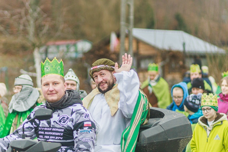 Orszak Trzech Króli 2023 w Jugowie. Z konkursami