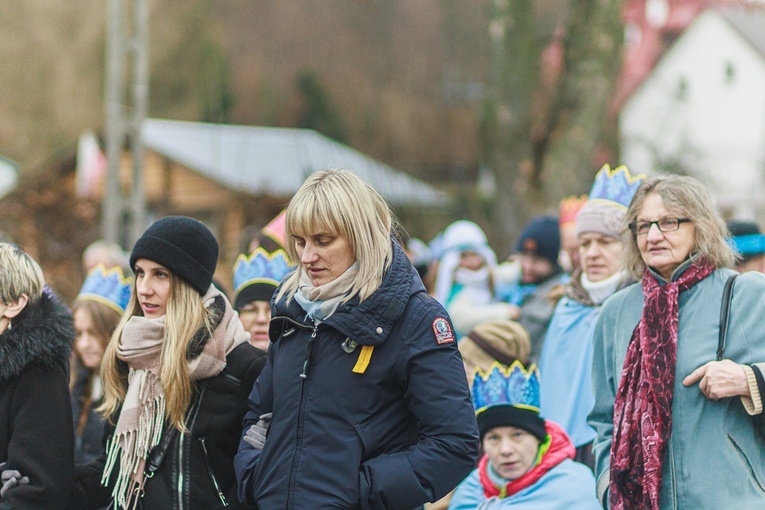 Orszak Trzech Króli 2023 w Jugowie. Z konkursami