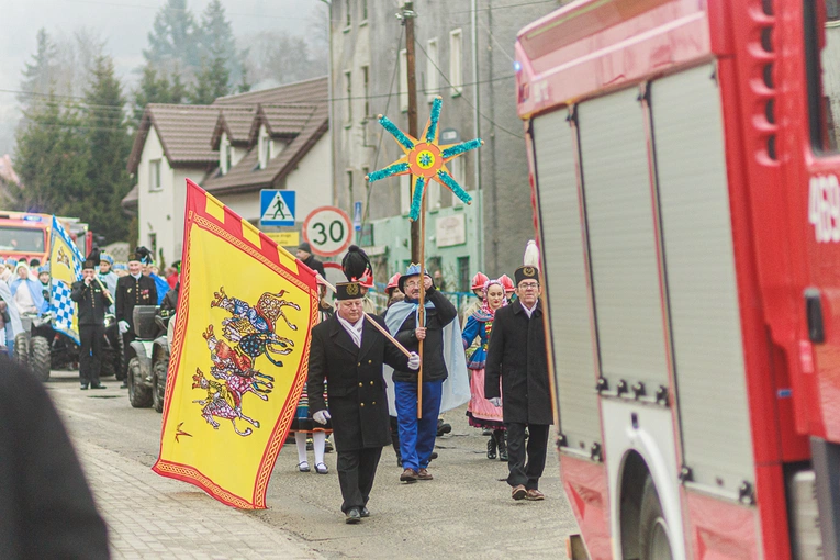 Orszak Trzech Króli 2023 w Jugowie. Z konkursami
