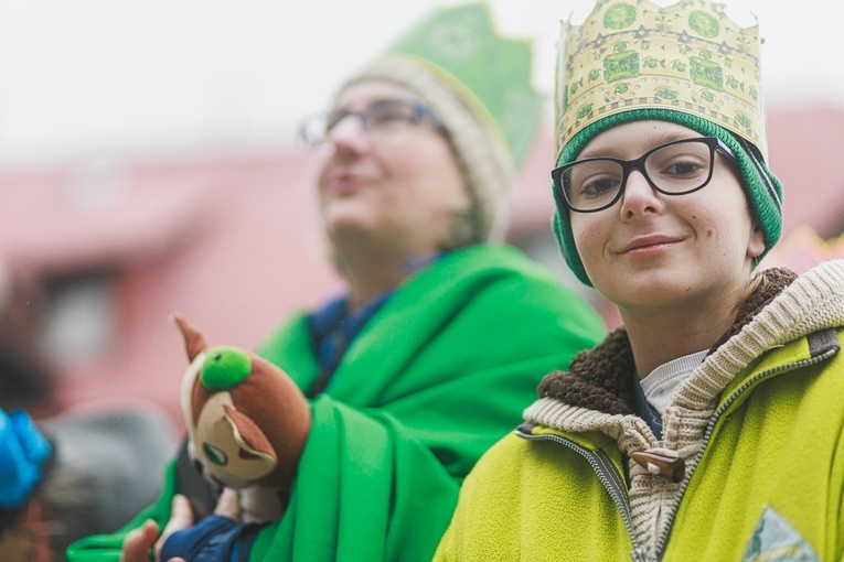 Orszak Trzech Króli 2023 w Jugowie. Z konkursami