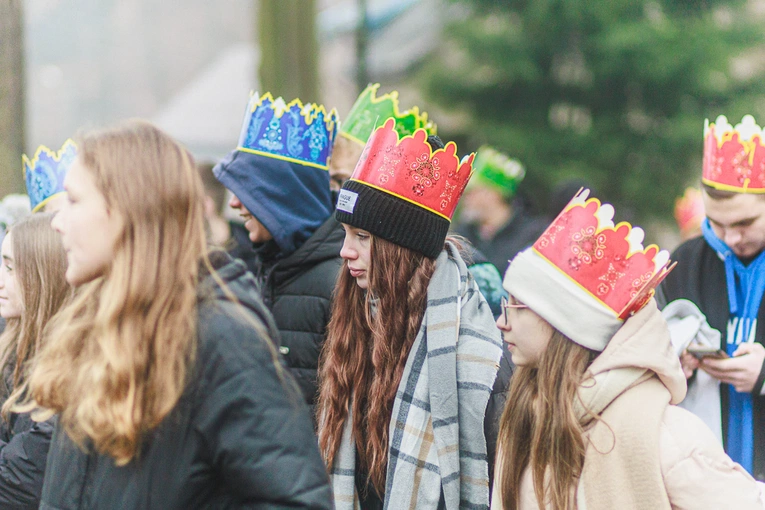 Orszak Trzech Króli 2023 w Jugowie. Z konkursami