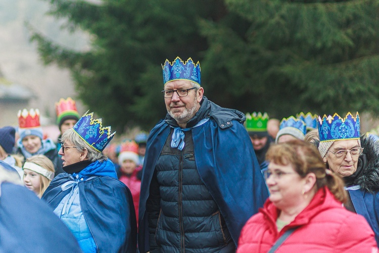 Orszak Trzech Króli 2023 w Jugowie. Z konkursami