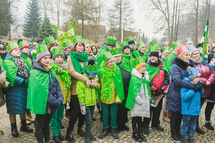 Orszak Trzech Króli 2023 w Jugowie. Z konkursami