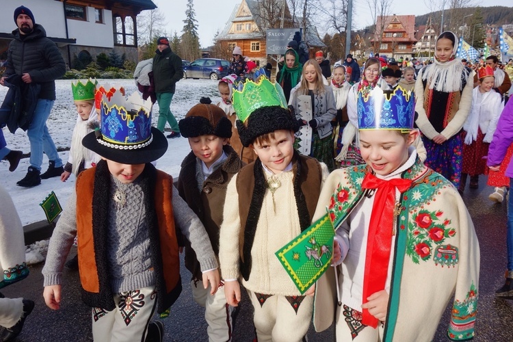 Orszak Trzech Króli w Kościelisku 