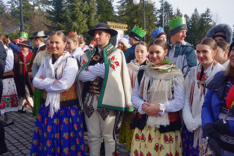 Orszak Trzech Króli w Kościelisku 