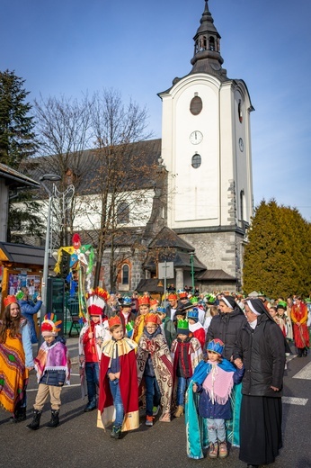 Orszak Trzech Króli w Poroninie 