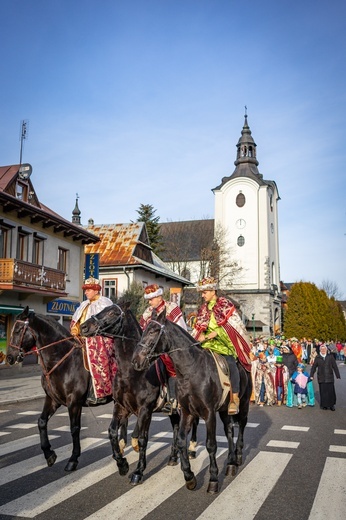 Orszak Trzech Króli w Poroninie 