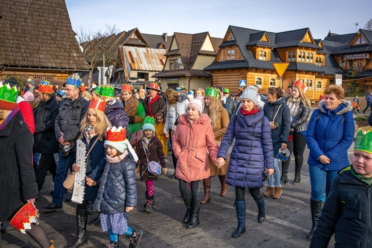 Orszak Trzech Króli w Poroninie 