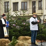 Uliczne jasełka w Winnym Grodzie