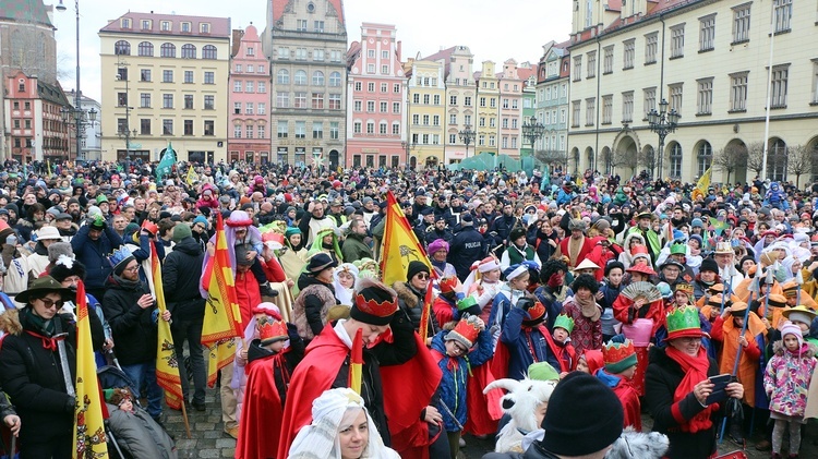 Orszak Trzech Króli we Wrocławiu 2023