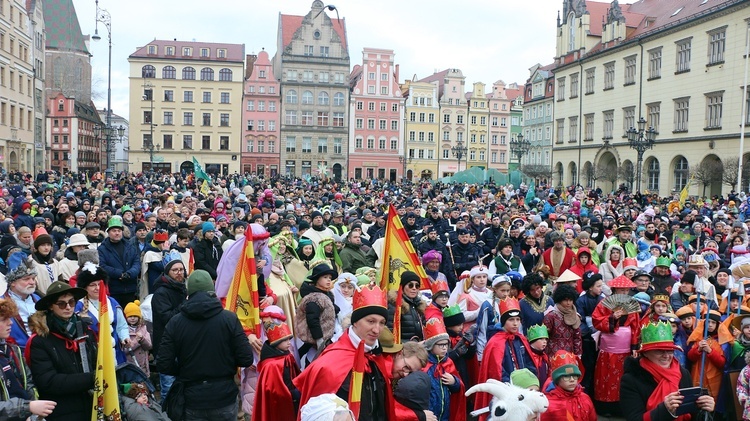 Orszak Trzech Króli we Wrocławiu 2023