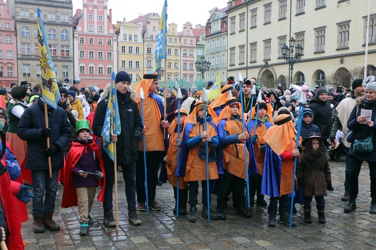 Orszak Trzech Króli we Wrocławiu 2023