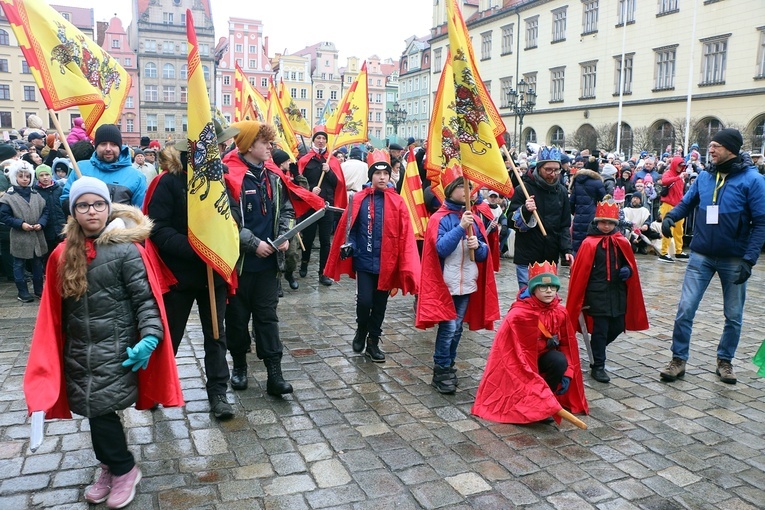 Orszak Trzech Króli we Wrocławiu 2023
