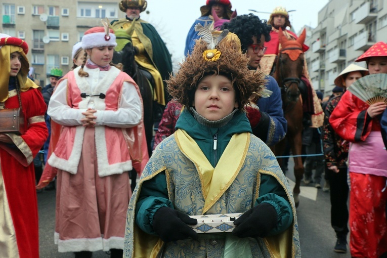 Orszak Trzech Króli we Wrocławiu 2023