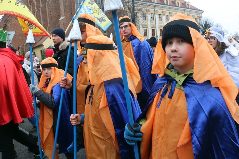 Orszak Trzech Króli we Wrocławiu 2023