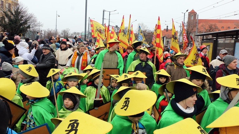 Orszak Trzech Króli we Wrocławiu 2023