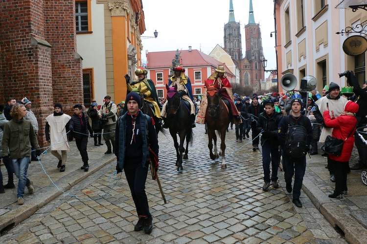 Orszak Trzech Króli we Wrocławiu 2023