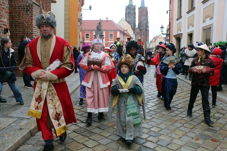 Orszak Trzech Króli we Wrocławiu 2023