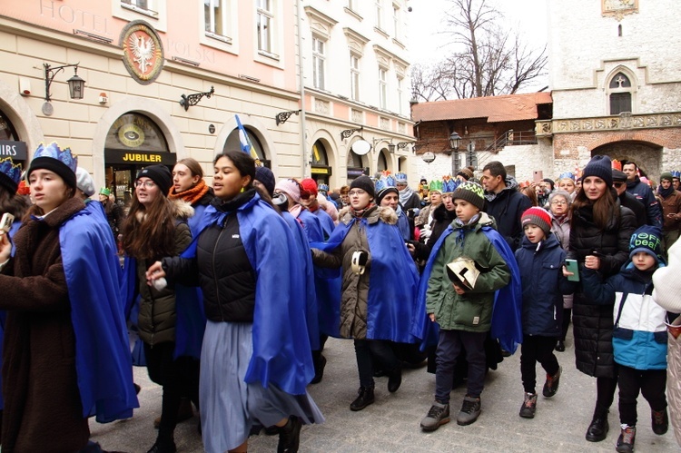 Orszak Trzech Króli Kraków 2023