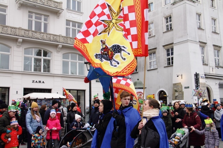 Orszak Trzech Króli Kraków 2023