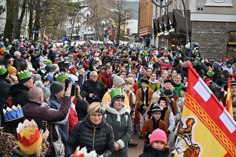 Orszak Trzech Króli w Zakopanem 