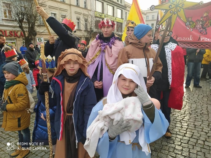 Orszak Trzech Króli 2023 w Świebodzicach. Razem do Betlejem