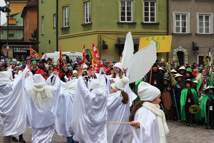 Barwny orszak przeszedł ulicami stolicy