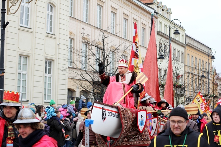 Barwny orszak przeszedł ulicami stolicy