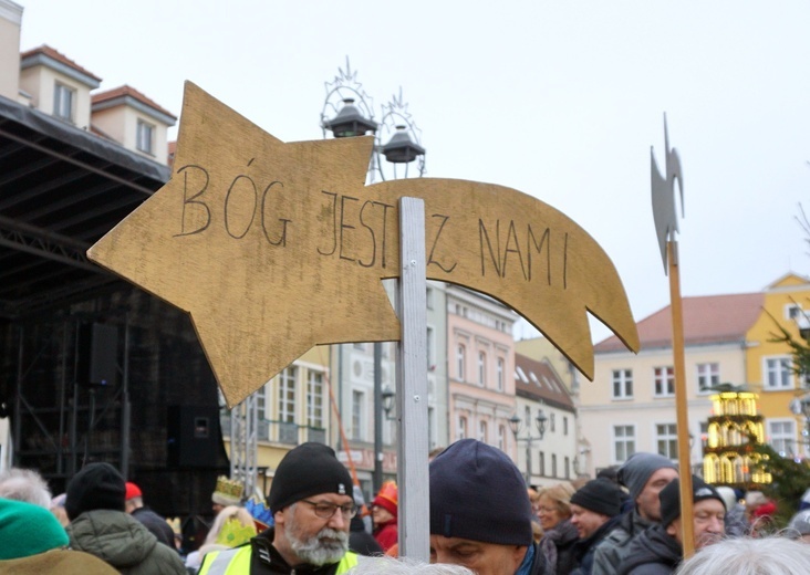 Orszak Trzech Króli na gliwickim rynku