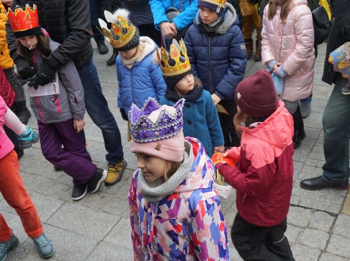 Orszak Trzech Króli na gliwickim rynku