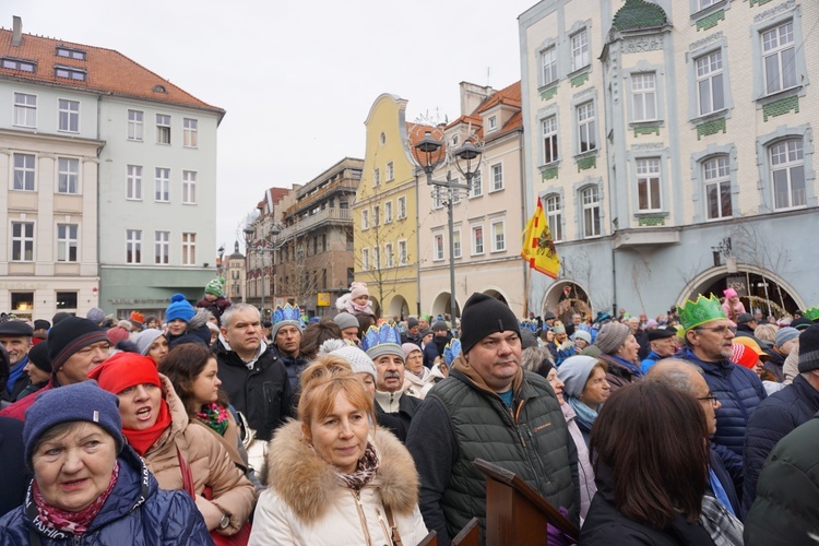 Orszak Trzech Króli na gliwickim rynku