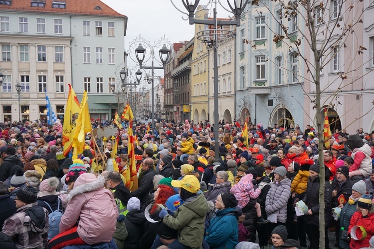 Orszak Trzech Króli na gliwickim rynku