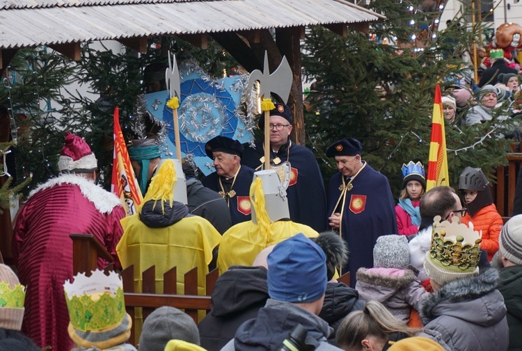 Orszak Trzech Króli na gliwickim rynku