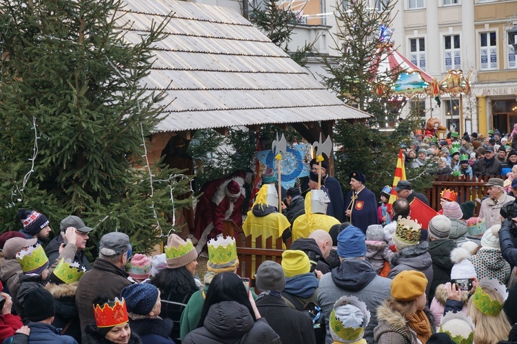 Orszak Trzech Króli na gliwickim rynku