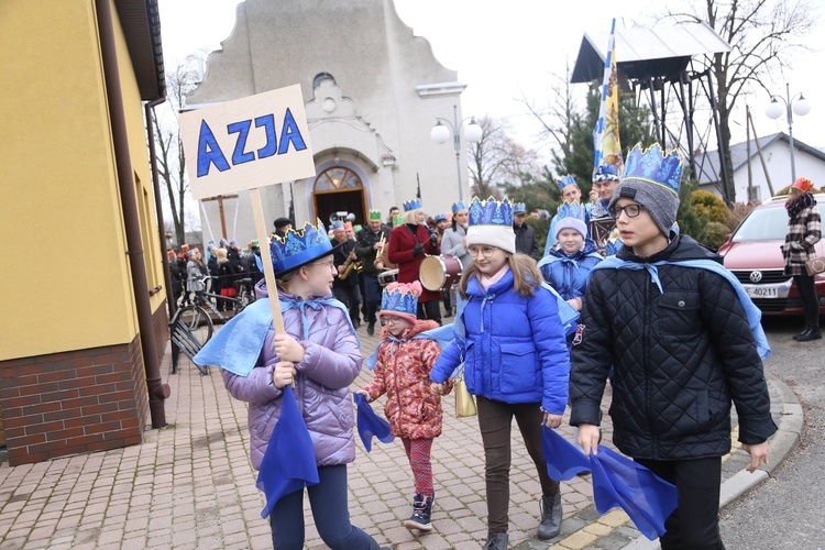 Borowa k. Dębicy. Orszak Trzech Króli