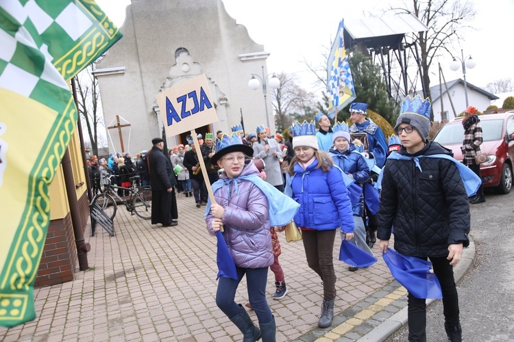 Borowa k. Dębicy. Orszak Trzech Króli