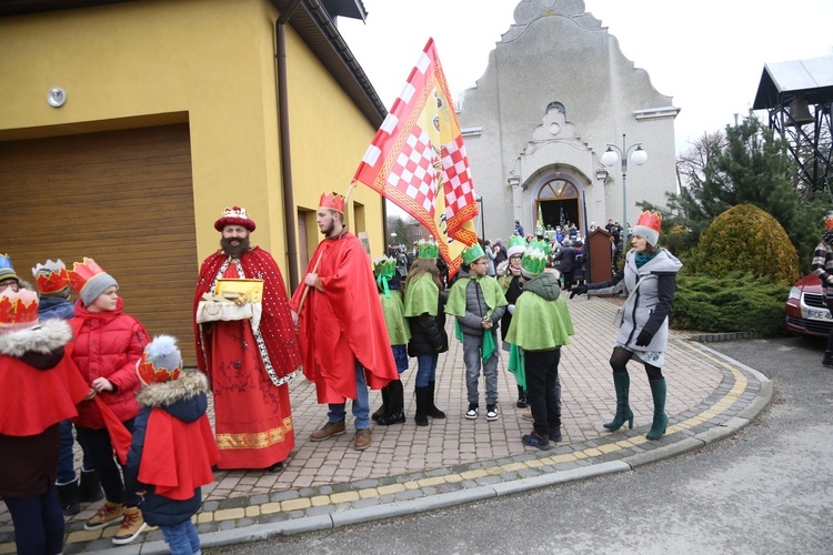 Borowa k. Dębicy. Orszak Trzech Króli