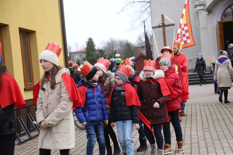 Borowa k. Dębicy. Orszak Trzech Króli