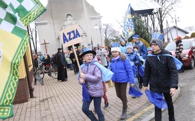 Borowa k. Dębicy. Orszak Trzech Króli