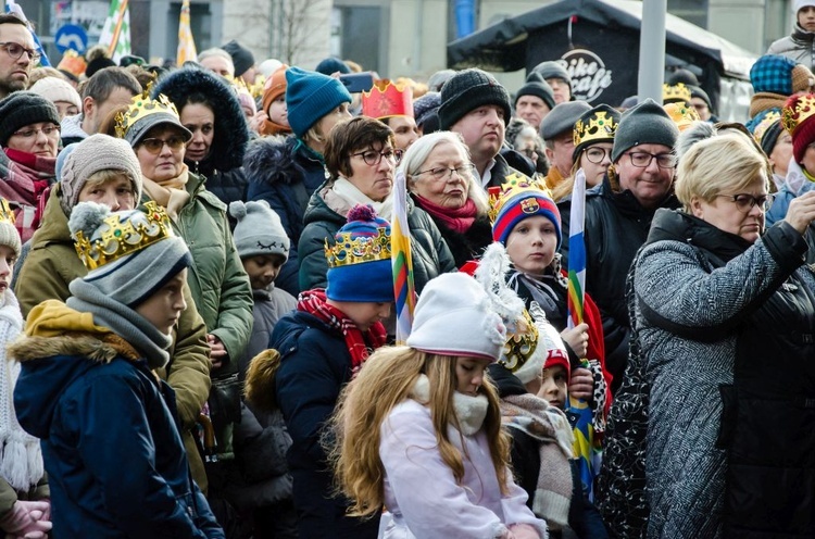 Trzej Królowie na ulicach Głogowa