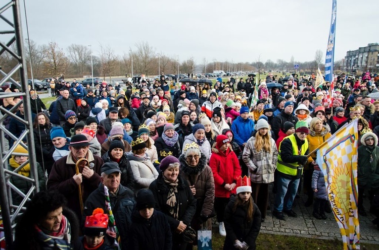 Trzej Królowie na ulicach Głogowa