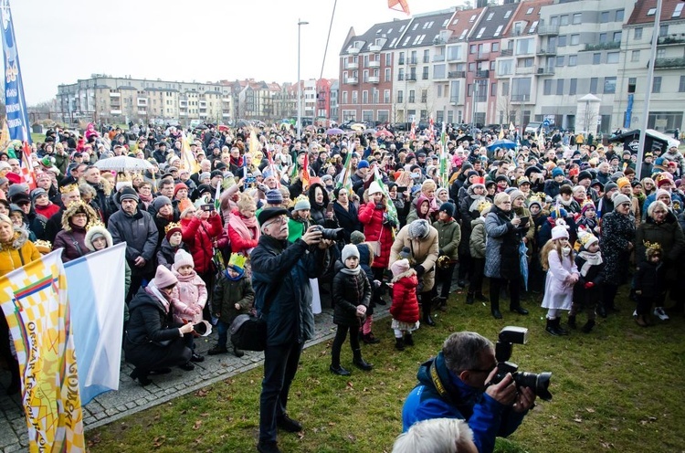 Trzej Królowie na ulicach Głogowa