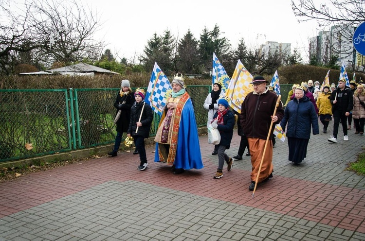 Trzej Królowie na ulicach Głogowa