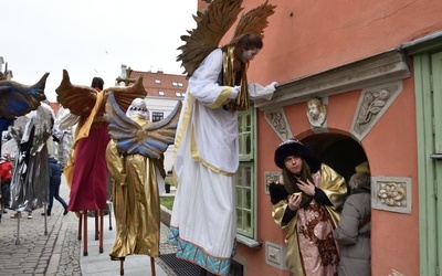 Trzej Królowie na ulicach Gdańska